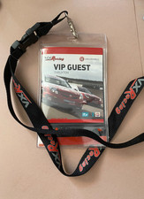 VXR Racing Lanyard and 2008 Thruxton VIP GUEST Programme Wallet
