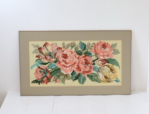 Vintage tapestry completed - vintage,