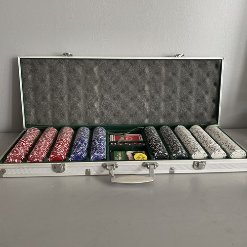 500 piece poker - chip, set
