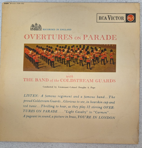 Overtures parade band of - parade,