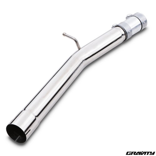 Stainless exhaust resonator - exhaust,