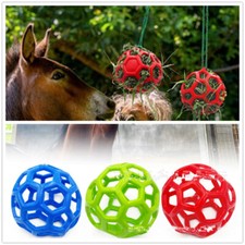 Horse Treat Ball Hay Feeder Toy Ball Hanging Feeding Toy for Horse Horse Goat