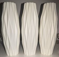 3 X Plastic Small Vases(light)