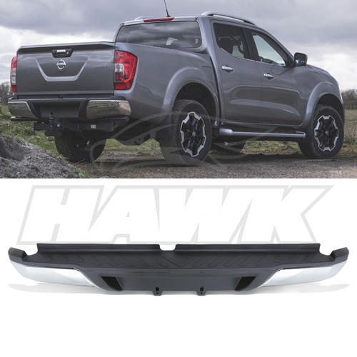 Hawk rear bumper chrome heavy - hawk,