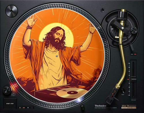 Jesus christ slipmat dj - jesus, 12"