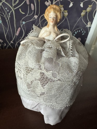 Antique french half doll - antique,