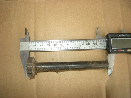 Ducati puppy axle with - 60/65,