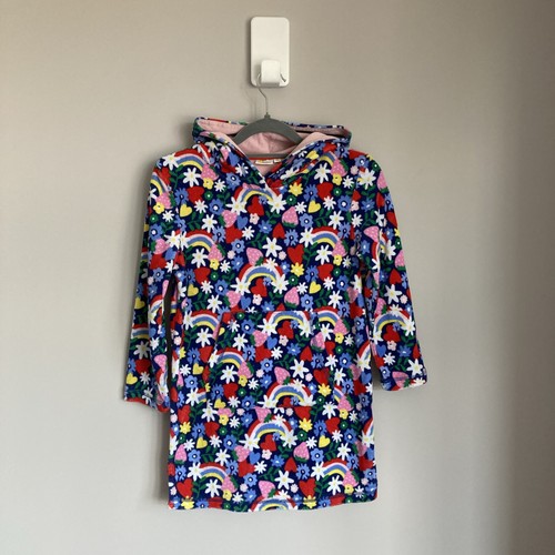 Boden girls towelling hoodie - boden,