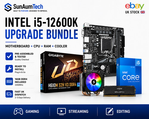Intel core 12600k cpu - core,