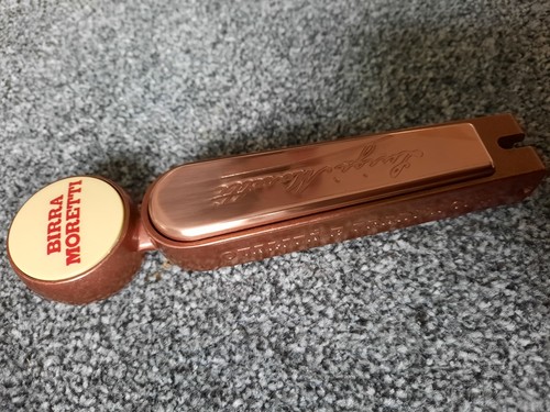 Birra moretti beer tap handle - moretti,
