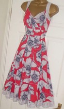 Phase Eight red ivory floral