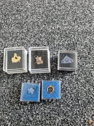 Unusual freemason pin - freemason, badge