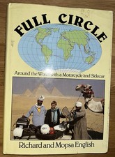 Motor bike Adventure Around  the World on a Motorbike & Sidecar.  Triumph Bike