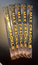 Gold GIANT Handheld Large 18” Crackling  5 x Packs of 5 = 25  pieces