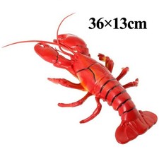 Realistic 14x5in Lobster Model Perfect for Marine Themed Exhibits or Decor