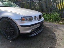 BMW E46 COMPACT CSL style Front Splitter Addon Valance Lip Spoiler