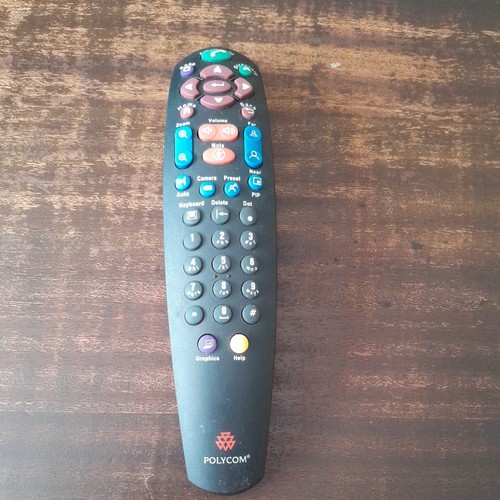 Polycom remote control black - polycom,