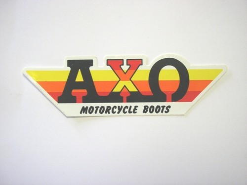 Old motorcycle sticker - old,