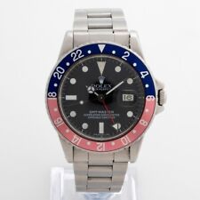 Rolex GMT Master 16750 Transitional Reference. Cal 3075 Mvmt, Plexi, Year 1982.