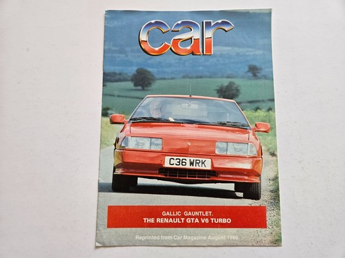 Renault gta turbo - v6,