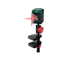 Parkside Cross Line Laser Self-Levelling Level 360° Universal Removable Clamp