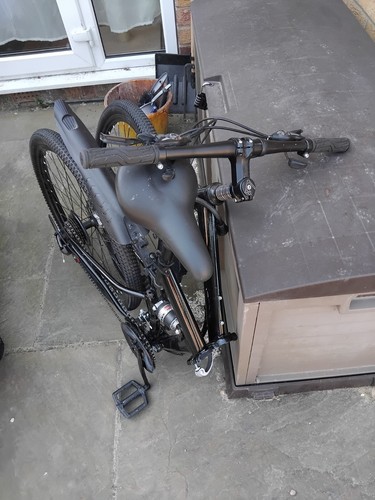Folding mountain bike