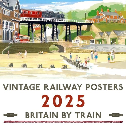 Vintage railway poster - vintage,