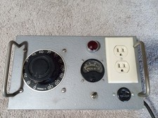 Vintage Rack Mount Variac