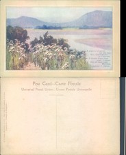 Pastoral landscape with