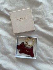 Radley Burgundy Dog Keyring