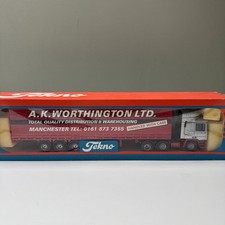 Tekno 1/50 ERF Curtainside A.K.Worthington The British Collection .58 FREE P&P 
