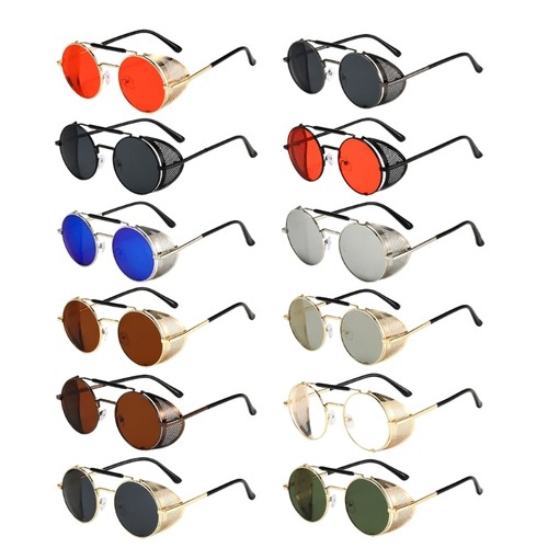 Stage wear round sunglasses - wear,