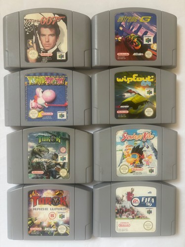 N64 games bundle yoshi - x8,