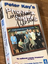 Peter Kay Autographed Signed Phoenix Nights Complete Series One 2002 VHS Tape