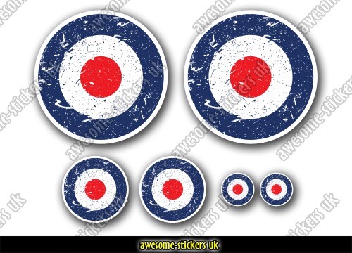 Mod stickers 056 decal raf - x,