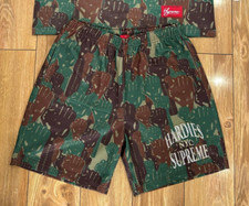 Supreme x Hardies Camo Green
