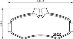 Mintex mdb1967 brake pad set - mintex,