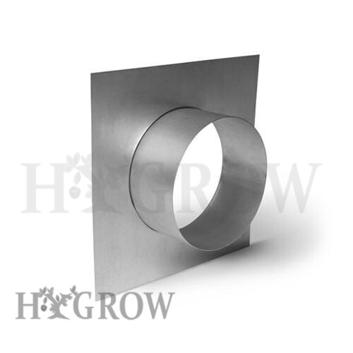 Spigot square wall - square, top