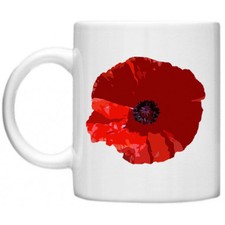 Poppy Pin Badge Mug