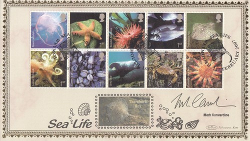 Mark carwardine signed sea - carwardine,