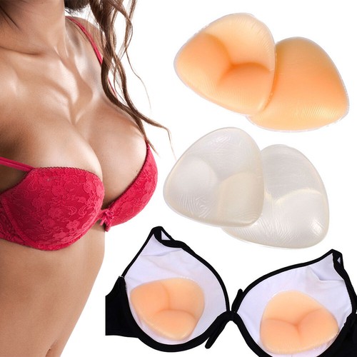 Silicone bra inserts push - bra,