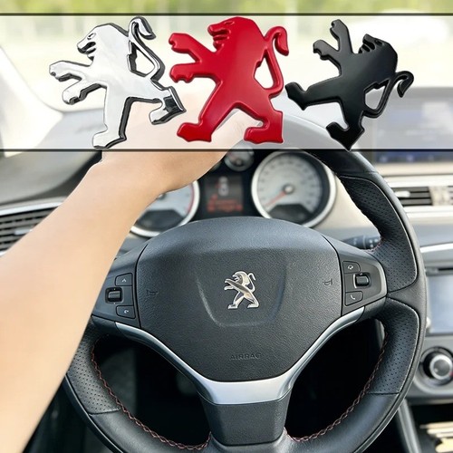 Peugeot car front - front, emblem