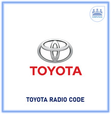 TOYOTA Radio Code Unlock