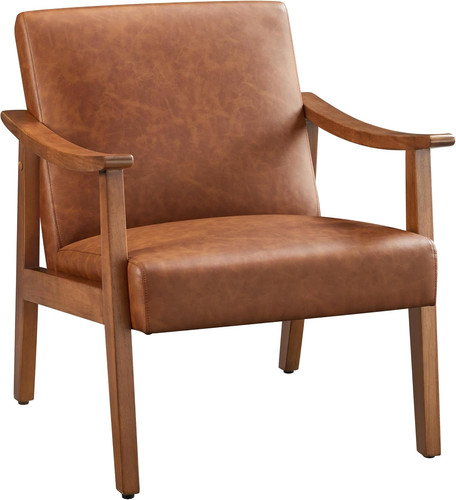 Armchair leather accent - pu,
