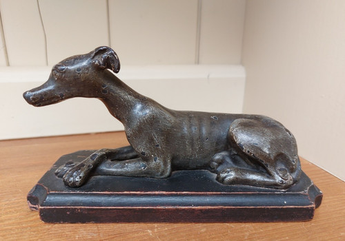 Vintage french grey metal - vintage,