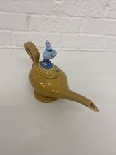 Vintage Disney Aladdin Genie Lamp Ceramic Teapot Slight Damage Made In Mexico