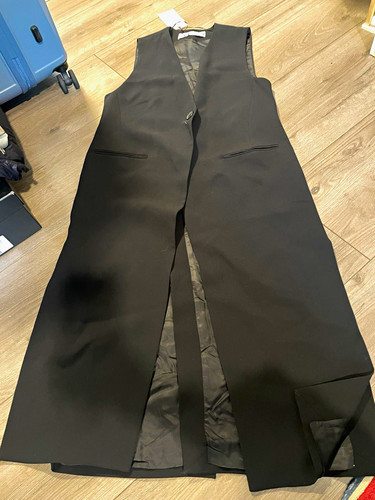 Zara black formal - zara, longline