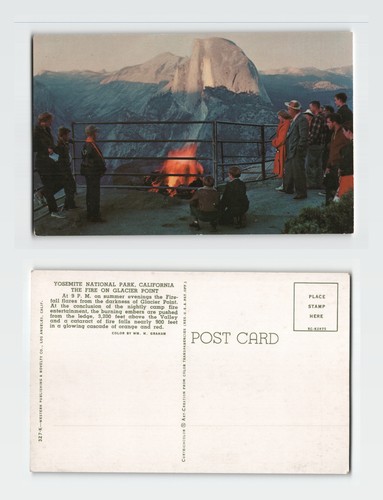 Postcard yosemite national - yosemite,