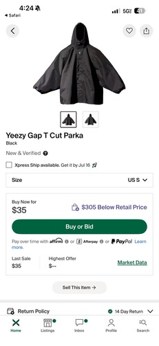 Yeezy gap ygebb - gap, cut