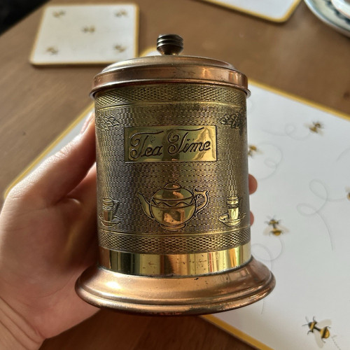 Vintage copper coloured tea - vintage,